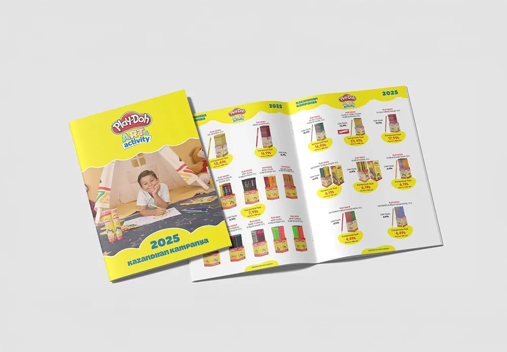 Playdoh Katalog Tasarimi - Catalog Design Project