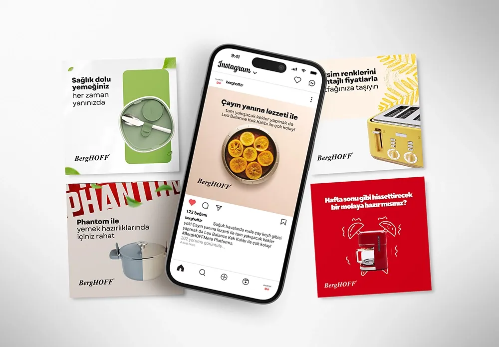 Berghoff Sosyal Medya Yonetimi - Social Media Project