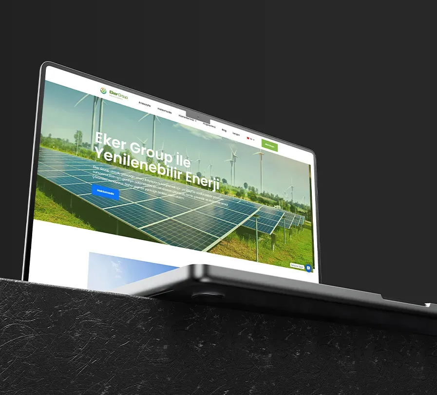 Eker Web Sitesi - Web Design Project