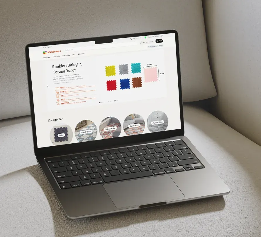 Tokyo Halı - Web Design Project